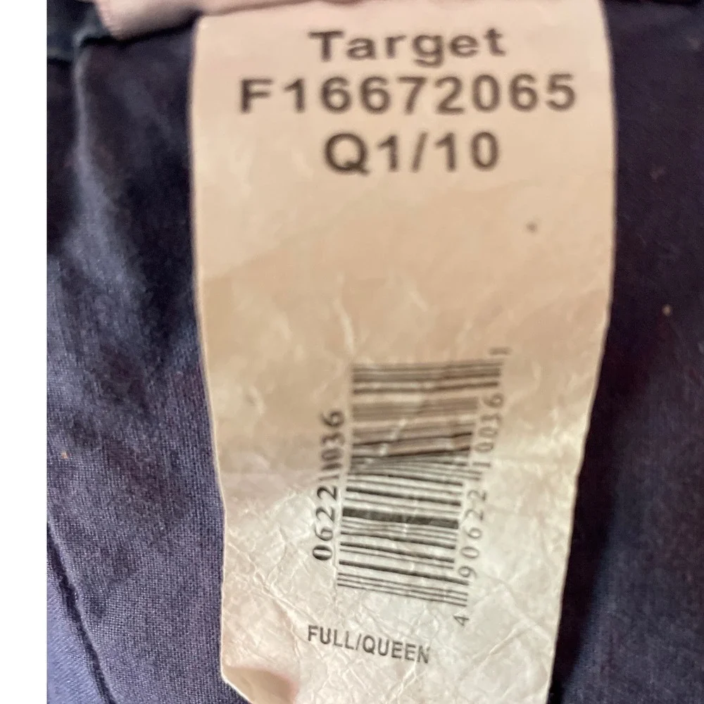 Liberty of London X Target Floral Quilted Coverlet Full/Queen Blue Reversible